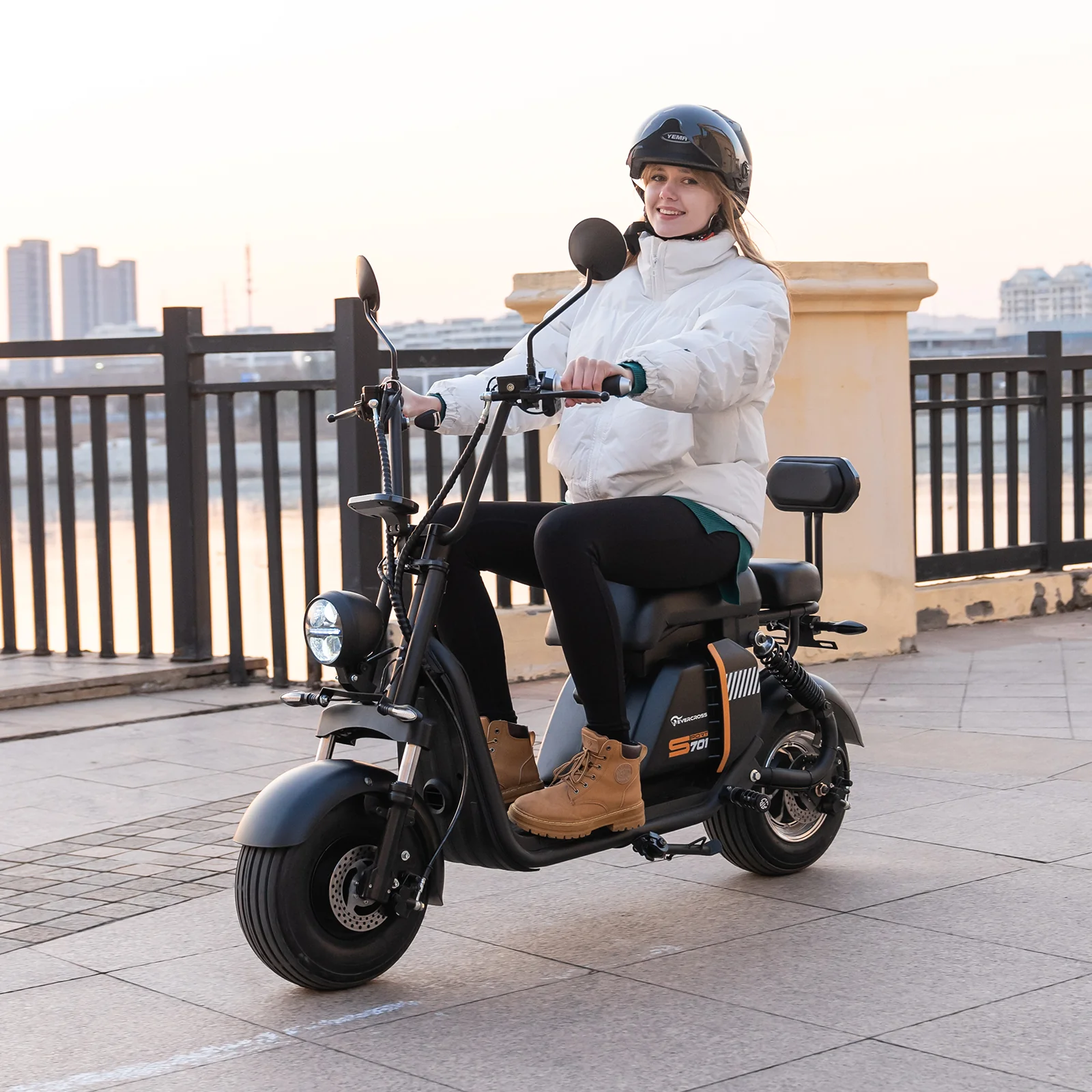 EVERCROSS 701 1500W Zweisitziges Elektromotorrad - Image 11