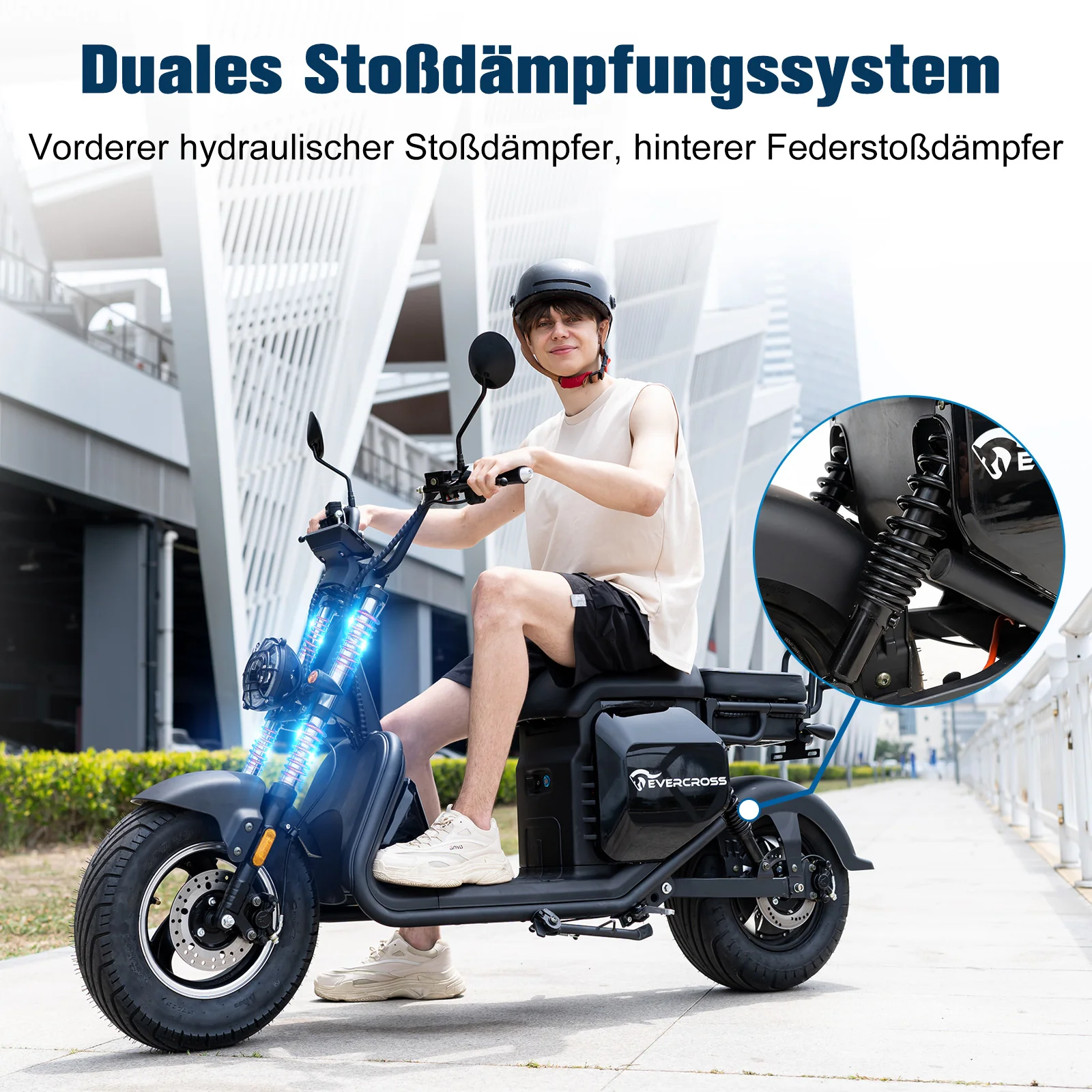 EVERCROSS 702 2000W Doppel-Elektromotorrad - Image 3