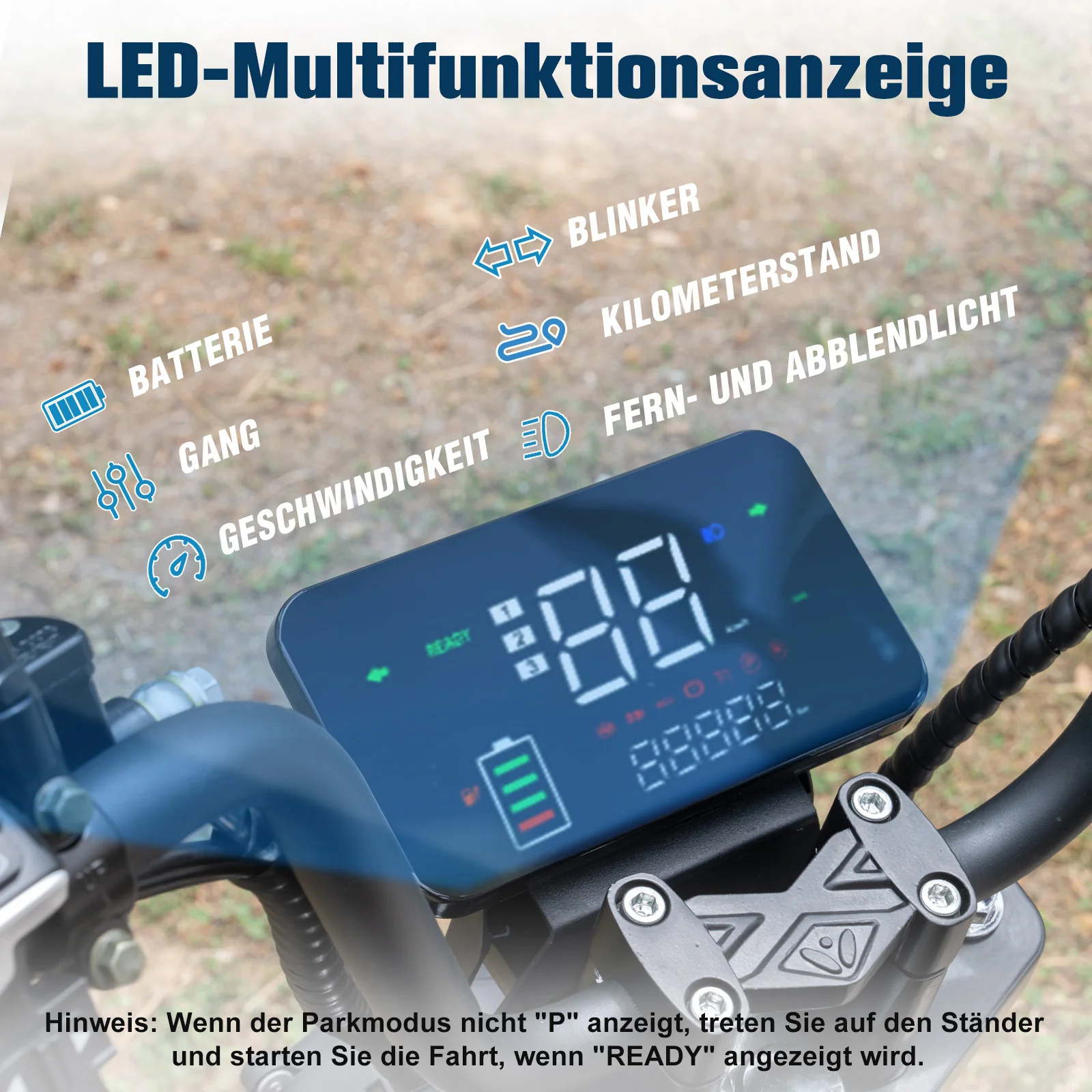 EVERCROSS 702 2000W Doppel-Elektromotorrad - Image 7