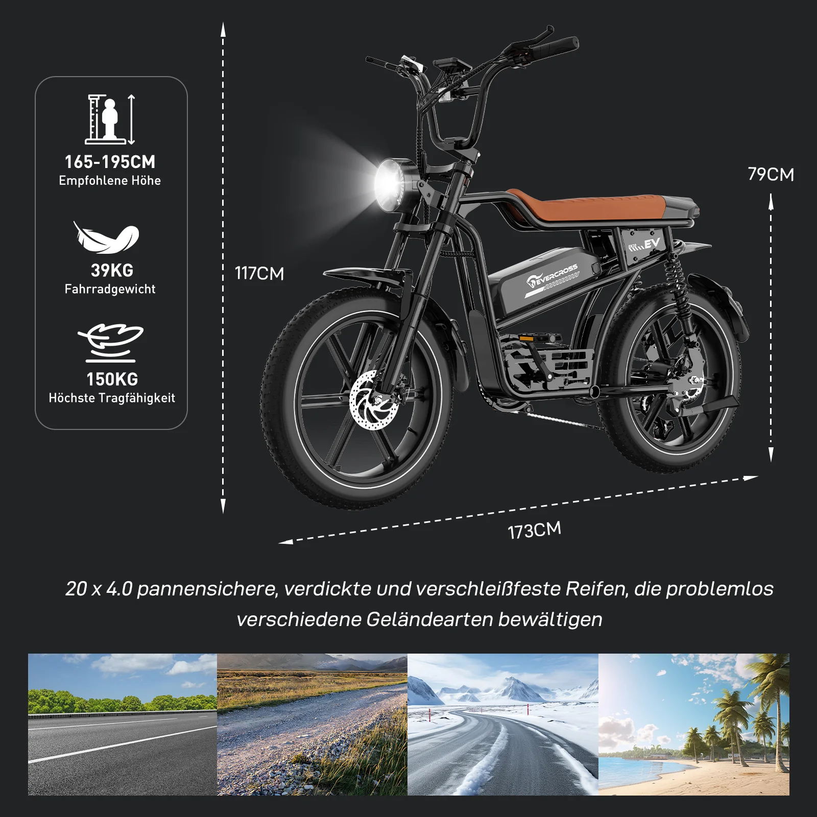 EVERCROSS EK30 Elektrofahrrad-NFC - Image 9