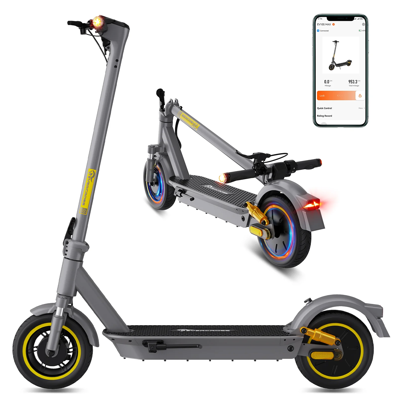 EVERCROSS EV10S MAX Elektroroller-25KM/H（Compliance in AT） - Image 11