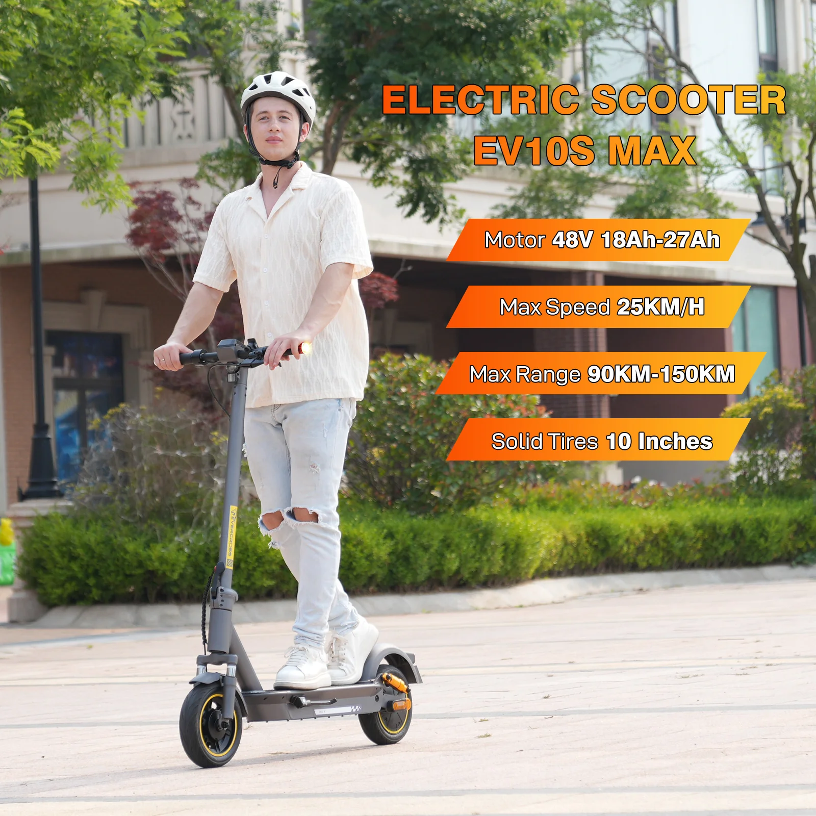 EVERCROSS EV10S MAX Elektroroller-25KM/H（Compliance in AT） - Image 3