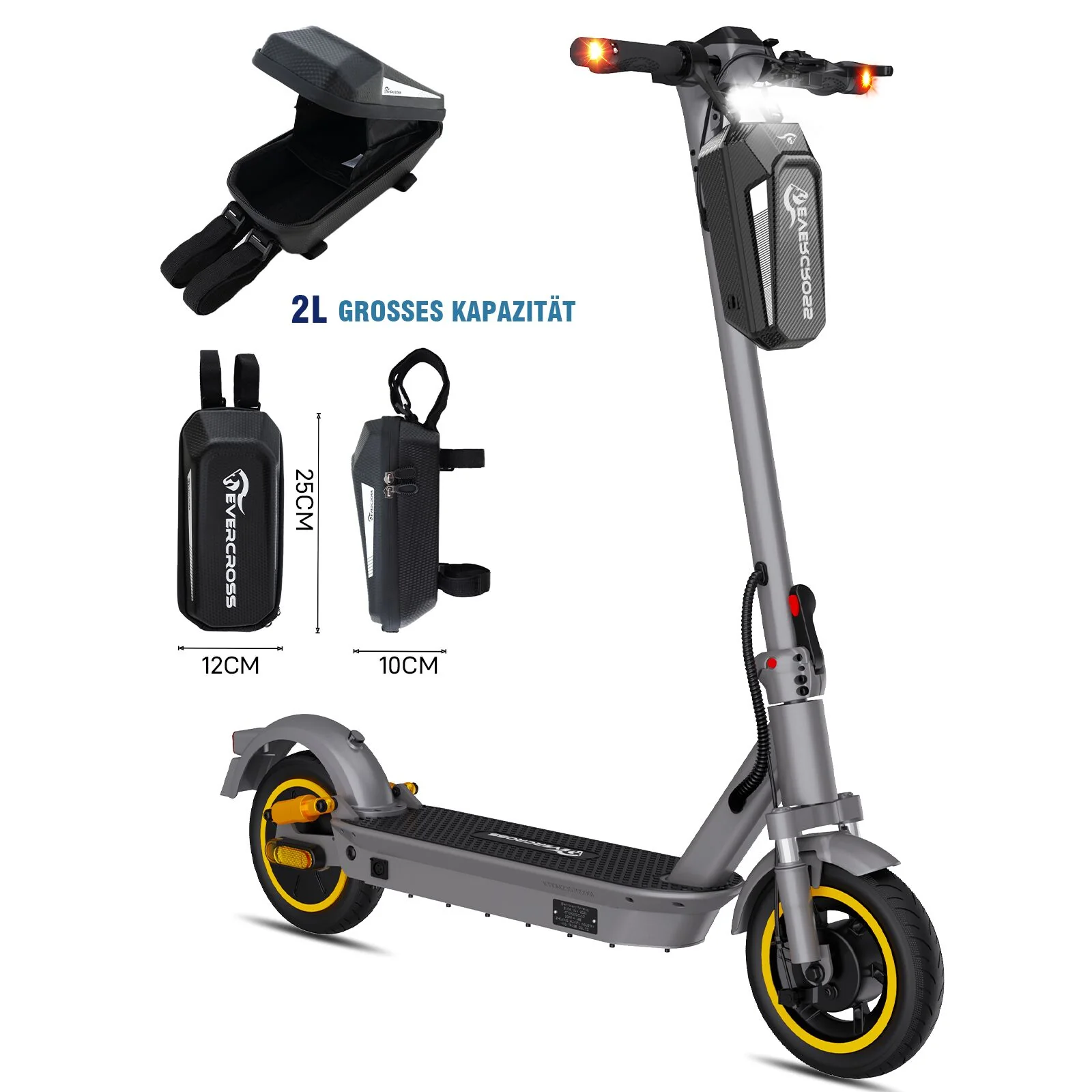 EVERCROSS EV10S MAX Elektroroller-25KM/H（Compliance in AT） - Image 9