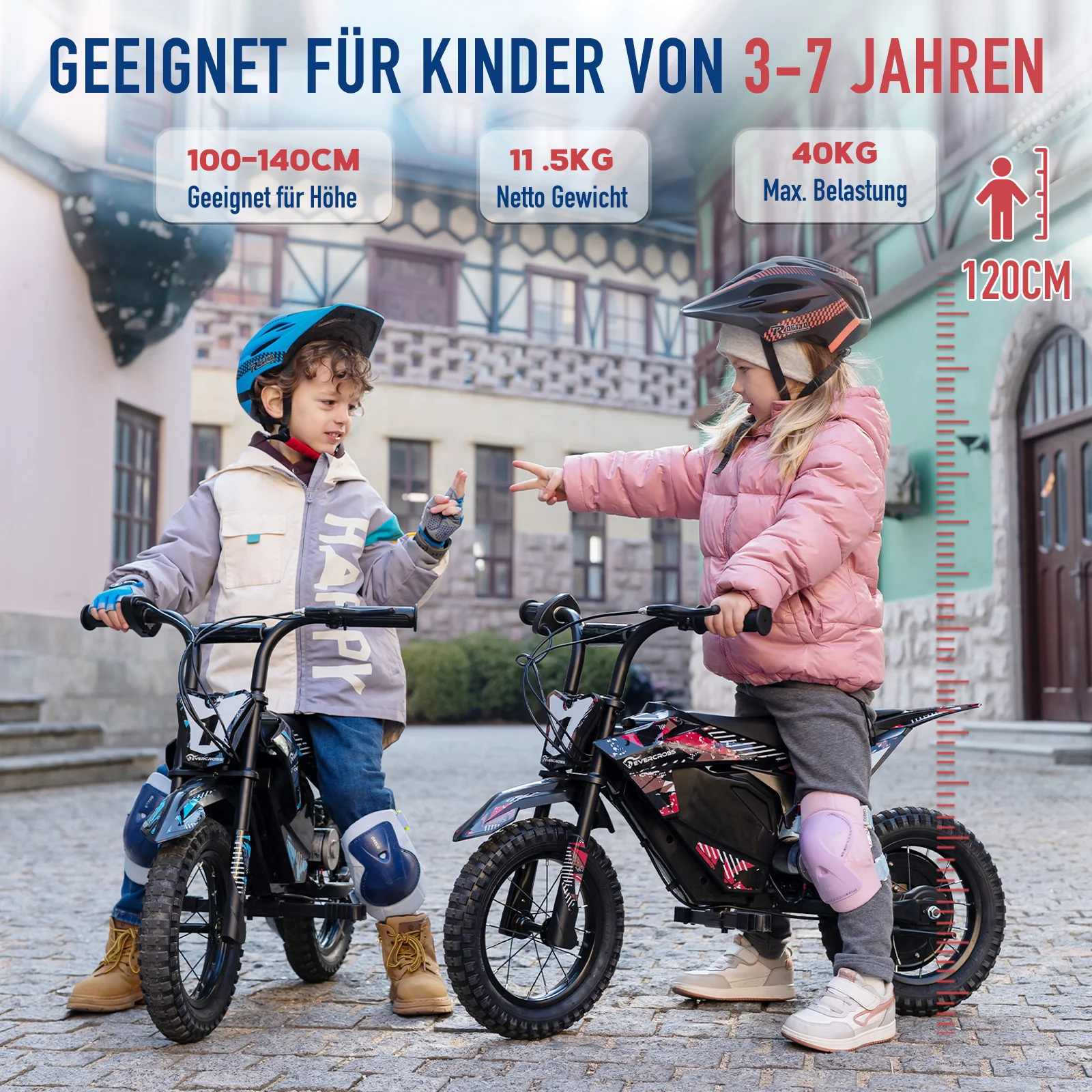 EVERCROSS EV13M Kinder-Elektromotorrad für Kinder von 3-7 Jahren - Image 5