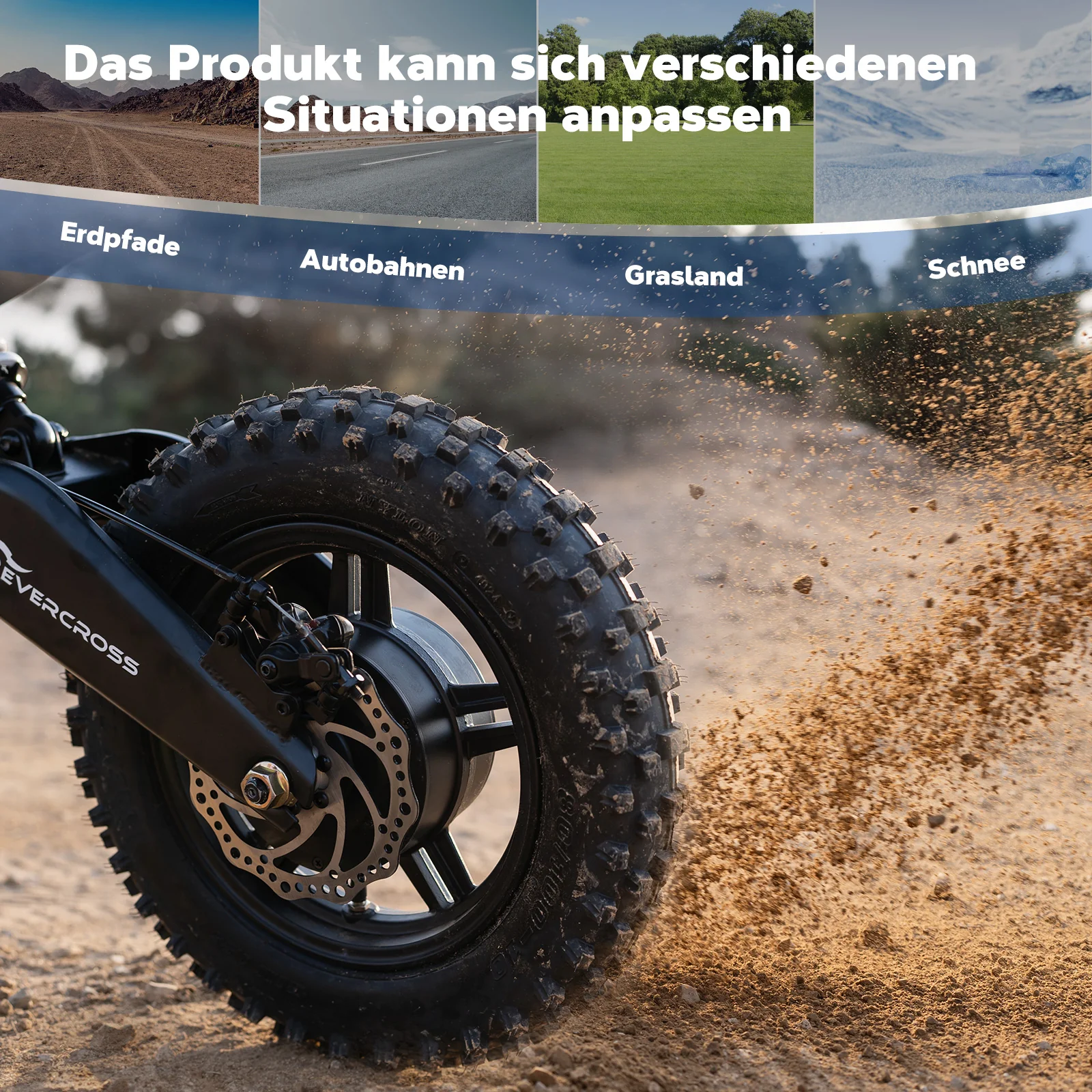 EVERCROSS EV65M 12+ Elektrisches Geländemotorrad - Image 3