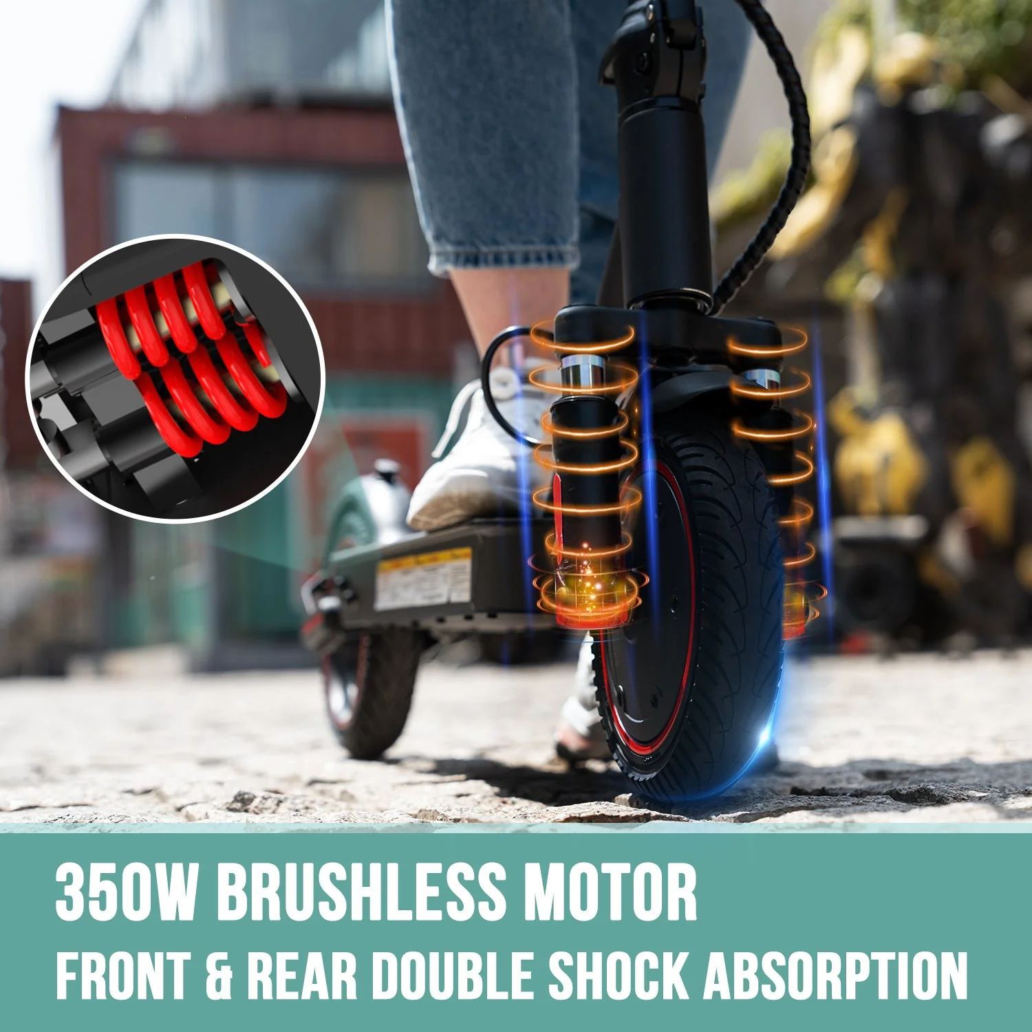 EVERCROSS EV85F Klappbarer E-Scooter-25KM/h（Compliance in AT） - Image 8