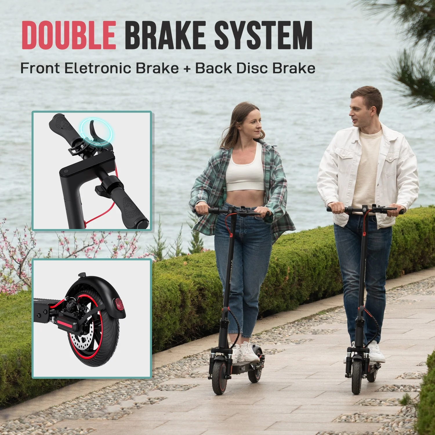 EVERCROSS EV85F Klappbarer E-Scooter-25KM/h（Compliance in AT） - Image 9