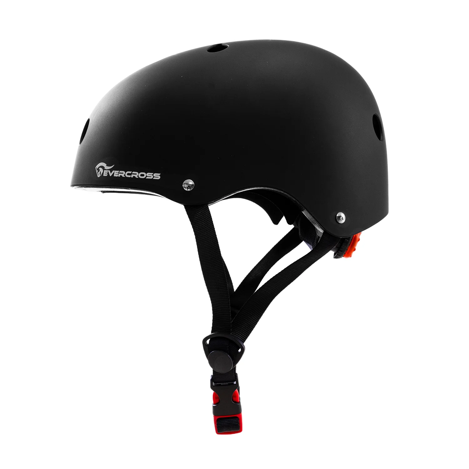 EVERCROSS MTB Fahrradhelm mit Rücklicht, EN1078 zertifiziert, PC-EPS Schutz, verstellbar M/L, leicht & atmungsaktiv - Image 4